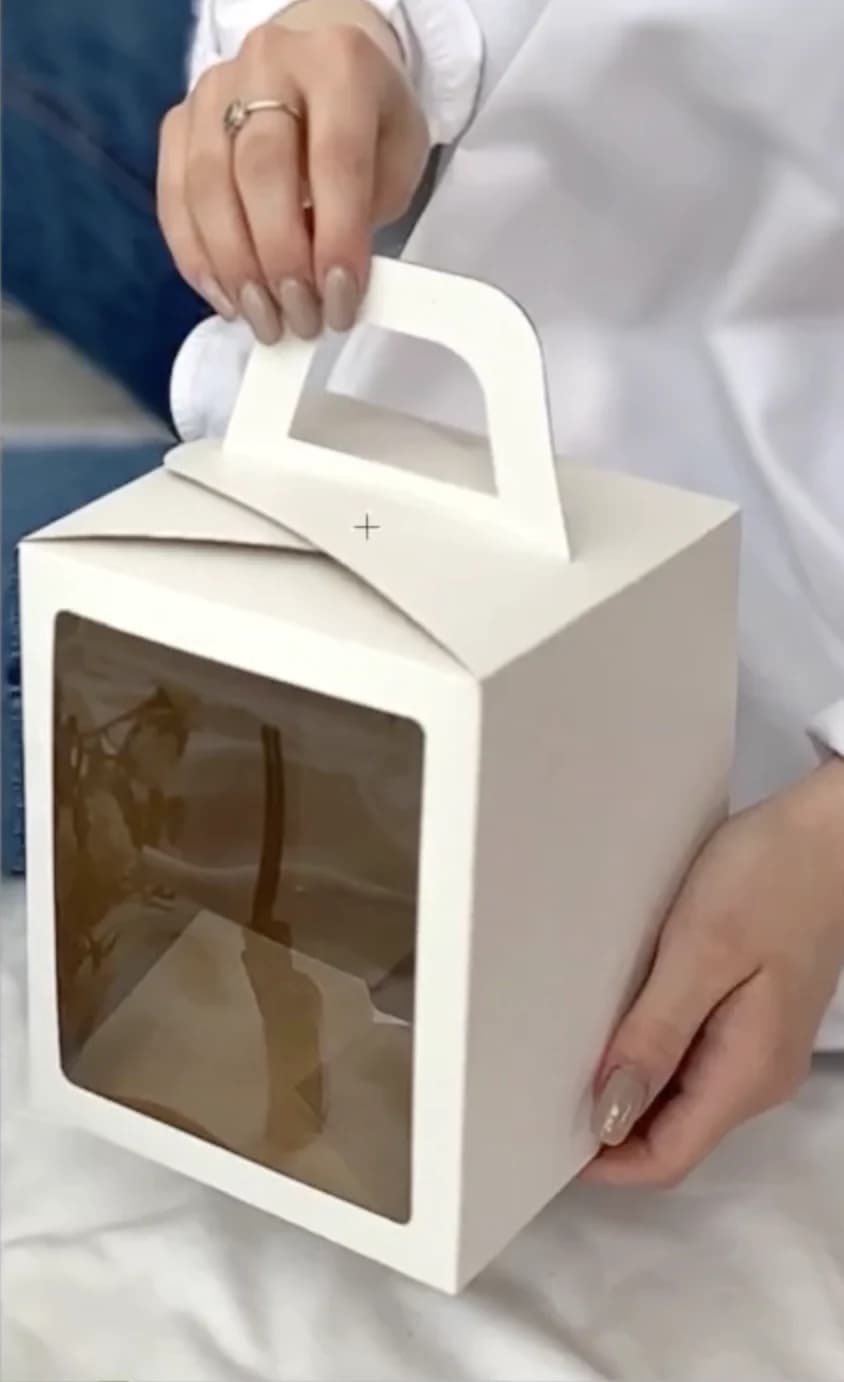 Коробка для кулича — исходник